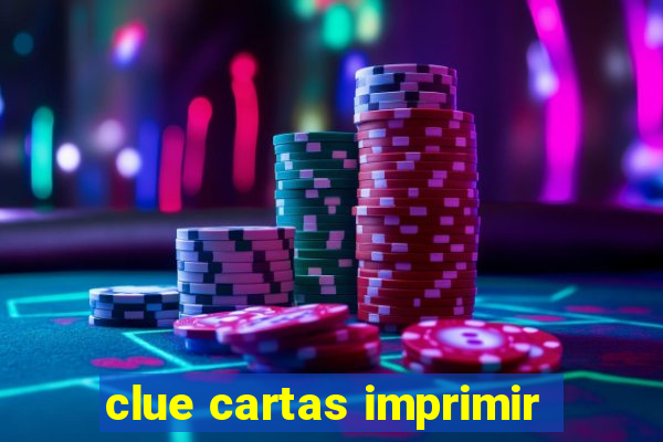 clue cartas imprimir